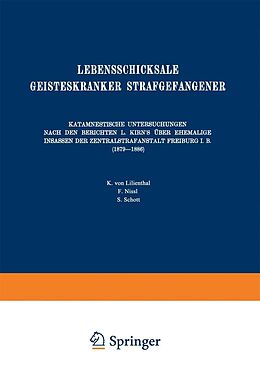 E-Book (pdf) Lebensschicksale Geisteskranker Strafgefangener von August Homburger