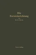 E-Book (pdf) Die Forsteinrichtung von H. Martin