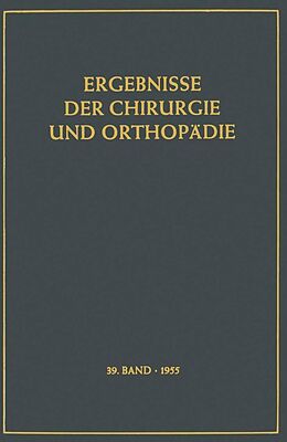 E-Book (pdf) Ergebnisse der Chirurgie und Orthopädie von 