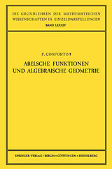 Kartonierter Einband Abelsche Funktionen und Algebraische Geometrie von Fabio Conforto