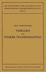 E-Book (pdf) Tabellen zur Fourier Transformation von Fritz Oberhettinger