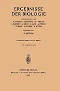 E-Book (pdf) Ergebnisse der Biologie von H. Autrum, E. Bünning, K. v. Frisch