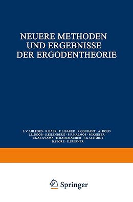 E-Book (pdf) Neuere Methoden und Ergebnisse der Ergodentheorie von Konrad Jacobs