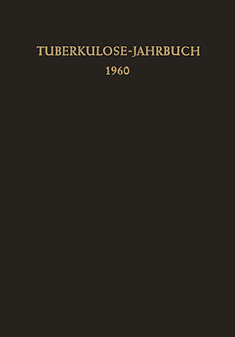 Kartonierter Einband Tuberkulose-Jahrbuch 1960 von 