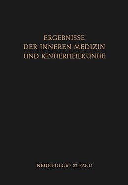 E-Book (pdf) Ergebnisse der Inneren Medizin und Kinderheilkunde von L. Heilmeyer, R. Schoen, A. Prader