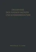 E-Book (pdf) Ergebnisse der Inneren Medizin und Kinderheilkunde von L. Heilmeyer, R. Schoen, A. Prader