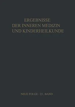 E-Book (pdf) Ergebnisse der Inneren Medizin und Kinderheilkunde von L. Heilmeyer, R. Schoen, A. Prader