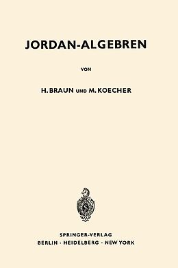 E-Book (pdf) Jordan-Algebren von Hel Braun, Max Koecher