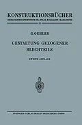 E-Book (pdf) Gestaltung gezogener Blechteile von Gerhard Oehler