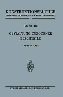 E-Book (pdf) Gestaltung gezogener Blechteile von Gerhard Oehler
