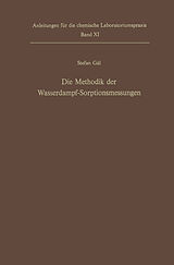 E-Book (pdf) Die Methodik der Wasserdampf-Sorptionsmessungen von Stefan Gal