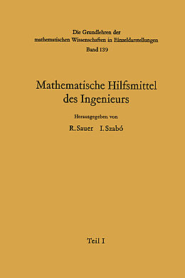 Kartonierter Einband Mathematische Hilfsmittel des Ingenieurs von Gustav Doetsch, F.W. Schäfke, H. Tietz