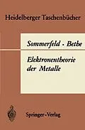 E-Book (pdf) Elektronentheorie der Metalle von A. Sommerfeld, H. Bethe