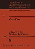 E-Book (pdf) Einführung in die Theorie der Lagerhaltung von W. Popp