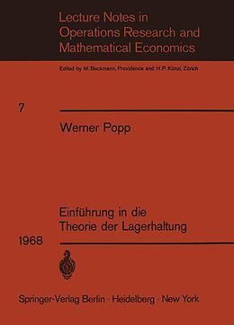 E-Book (pdf) Einführung in die Theorie der Lagerhaltung von W. Popp