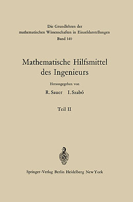 Kartonierter Einband Mathematische Hilfsmittel des Ingenieurs von Lothar Collatz, R. Nicolovius, W. Törnig