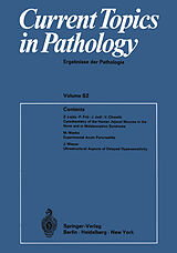 Couverture cartonnée Current Topics in Pathology de H. -W. Altmann, Chr. Hedinger, S. Iijima