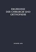 E-Book (pdf) Ergebnisse der Chirurgie und Orthopädie von B. Löhr, Å. Senning, A. N. Witt