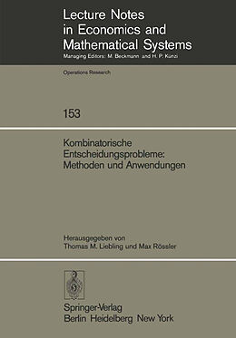 E-Book (pdf) Kombinatorische Entscheidungsprobleme: Methoden und Anwendungen von 