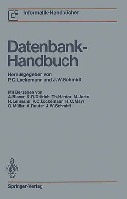 Kartonierter Einband Datenbank-Handbuch von 