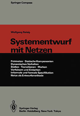 Kartonierter Einband Systementwurf mit Netzen von Wolfgang Reisig