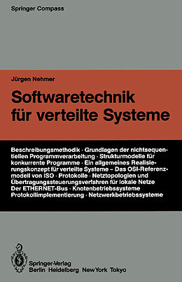 Kartonierter Einband Softwaretechnik für verteilte Systeme von Jürgen Nehmer