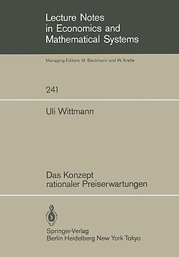 E-Book (pdf) Das Konzept rationaler Preiserwartungen von Uli Wittmann
