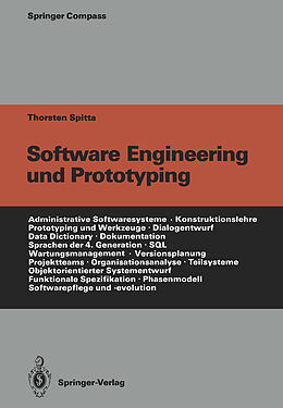 Kartonierter Einband Software Engineering und Prototyping von Thorsten Spitta