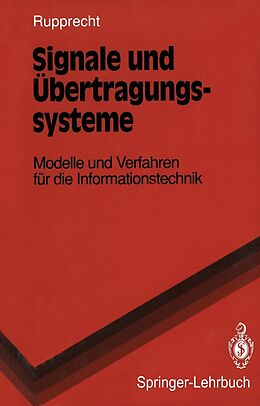 E-Book (pdf) Signale und Übertragungssysteme von Werner Rupprecht
