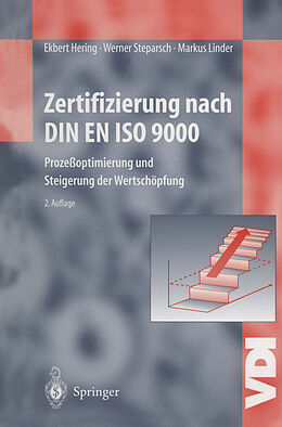 Kartonierter Einband Zertifizierung nach DIN EN ISO 9000 von Ekbert Hering, Werner Steparsch, Markus Linder
