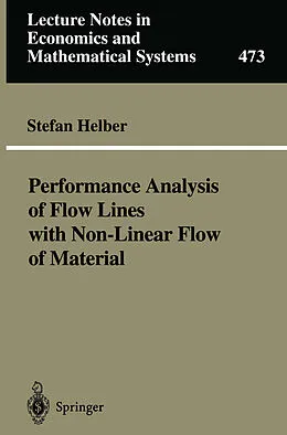 E-Book (pdf) Performance Analysis of Flow Lines with Non-Linear Flow of Material von Stefan Helber