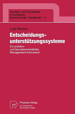 E-Book (pdf) Entscheidungsunterstützungssysteme von Lutz Werner