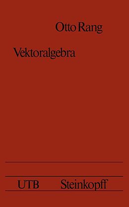 E-Book (pdf) Vektoralgebra von Otto Rang