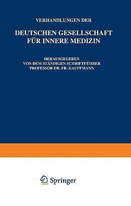 E-Book (pdf) Fünfundsechzigster Kongress von Fr. Kauffmann