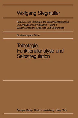 E-Book (pdf) Teleologie, Funktionalanalyse und Selbstregulation (Kybernetik) von Matthias Varga von Kibéd