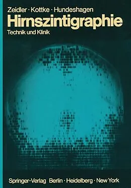 E-Book (pdf) Hirnszintigraphie von Ulrich Zeidler, Sybille Kottke, Heinz Hundeshagen