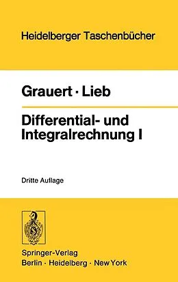 E-Book (pdf) Differential- und Integralrechnung I von Hans Grauert, Ingo Lieb
