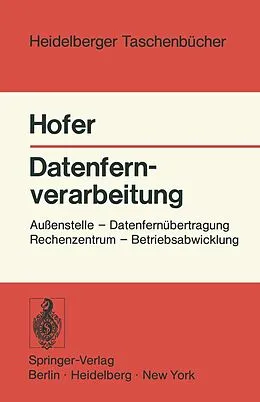 E-Book (pdf) Datenfernverarbeitung von H. Hofer