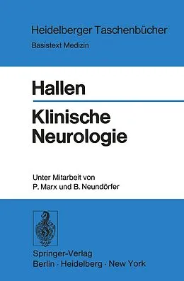 E-Book (pdf) Klinische Neurologie von O. Hallen