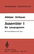 E-Book (pdf) Assembler I von R. Alletsee, G. Umhauer