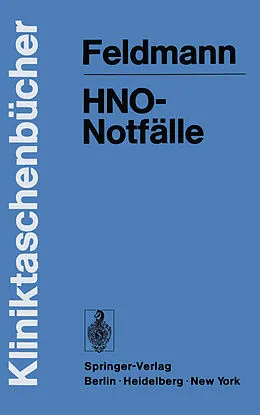 E-Book (pdf) HNO-Notfälle von H. Feldmann