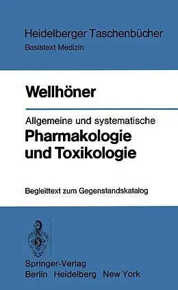 E-Book (pdf) Allgemeine und systematische Pharmakologie und Toxikologie von Hans-Herbert Wellhöner