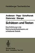 E-Book (pdf) Schätzen und Testen von O. Anderson, W. Popp, M. Schaffranek
