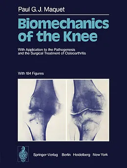 E-Book (pdf) Biomechanics of the Knee von P. G. J. Maquet