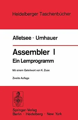 E-Book (pdf) Assembler I von Rainer Alletsee, Gerd Umhauer