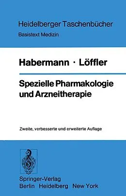 E-Book (pdf) Spezielle Pharmakologie und Arzneitherapie von E. Habermann, H. Löffler