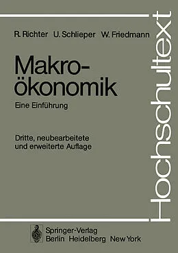 E-Book (pdf) Makroökonomik von R. Richter, U. Schlieper, W. Friedmann