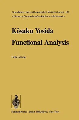 E-Book (pdf) Functional Analysis von Kosaku Yosida