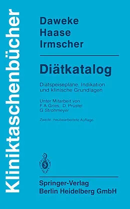 E-Book (pdf) Diätkatalog von H. Daweke, J. Haase, K. Irmscher