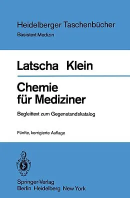 E-Book (pdf) Chemie für Mediziner von H. P. Latscha, H. A. Klein